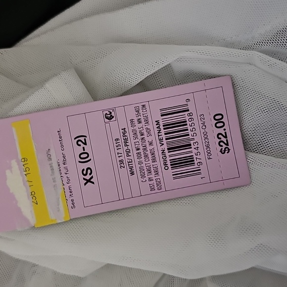 Wild Fable Women's Mesh High Waist Flare Cover Up Pants - Picture 3 of 4